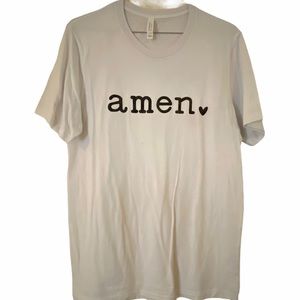 “Amen” Screen Printed T-shirt